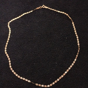 CADENA ORO COMBINADO 10 K 2.4 GRMS (SEMINUEVO)