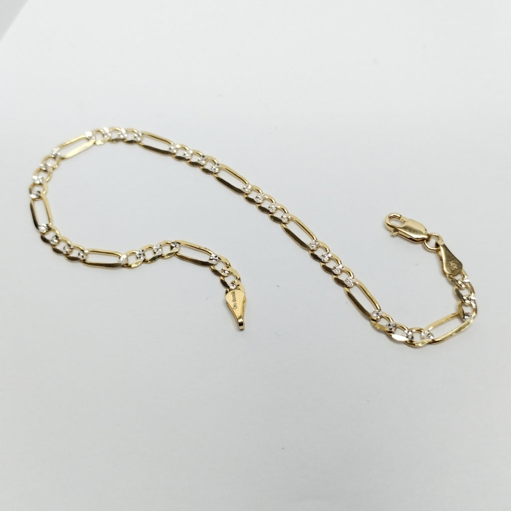 PULSERA 3X1 14K 21 CM 4.6 GR (NUEVO)