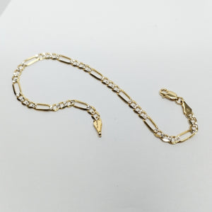 PULSERA 3X1 14K 21 CM 4.6 GR (NUEVO)