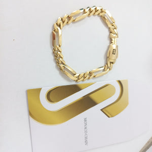 PULSERA MONACO ORO 14K 9.3 (NUEVO)