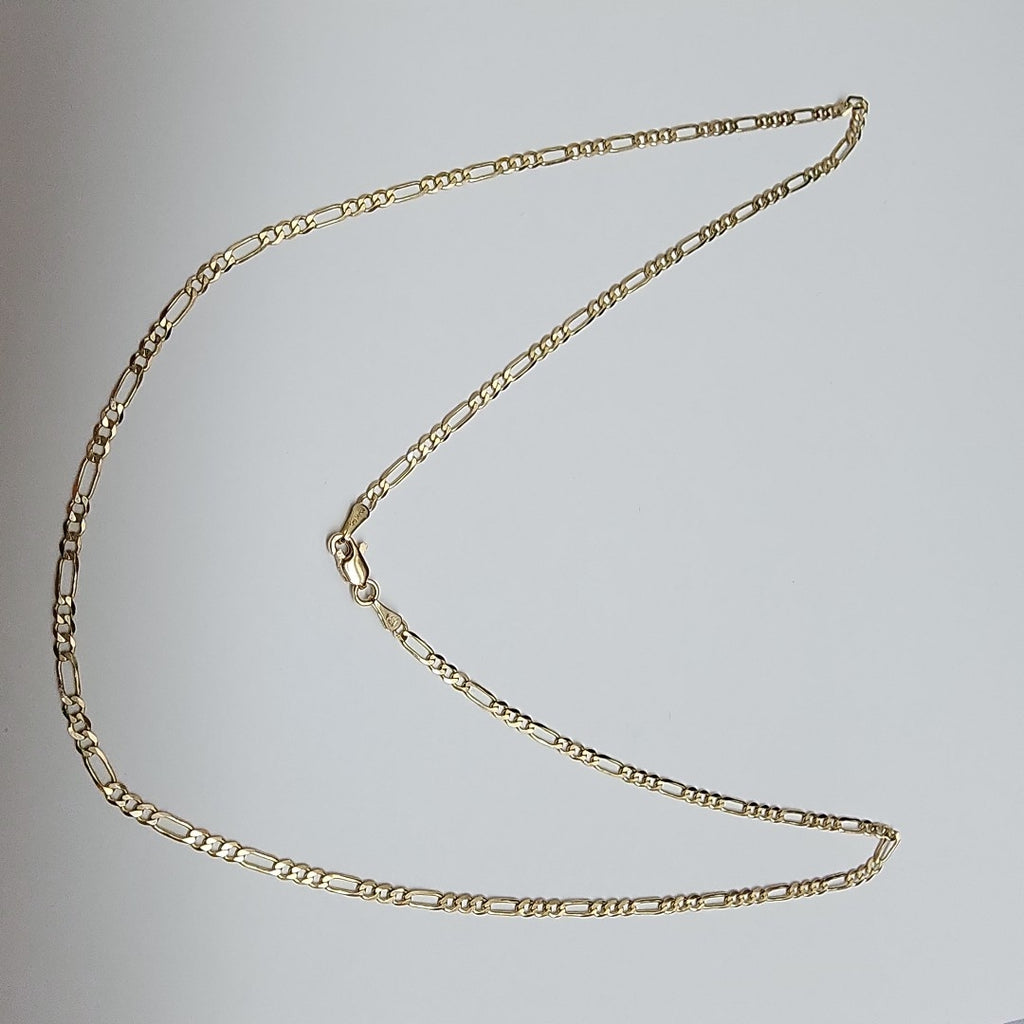 CADENA 3X1 14K 55 CM 5 GR (NUEVO)