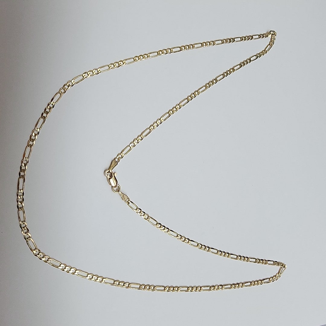 CADENA 3X1 14K 55 CM 5 GR (NUEVO)