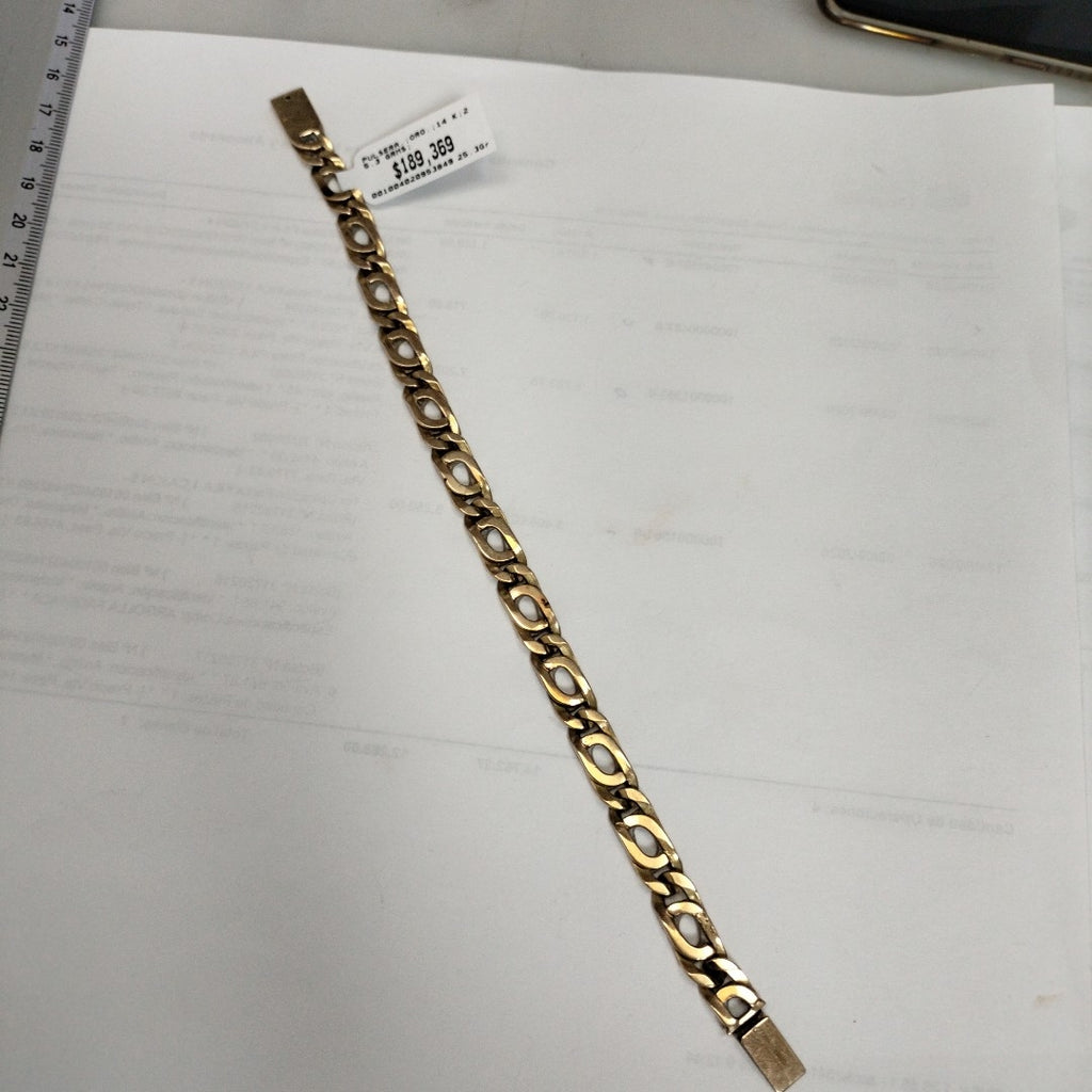 PULSERA ORO 14 K 25.3 GRMS (SEMINUEVO)