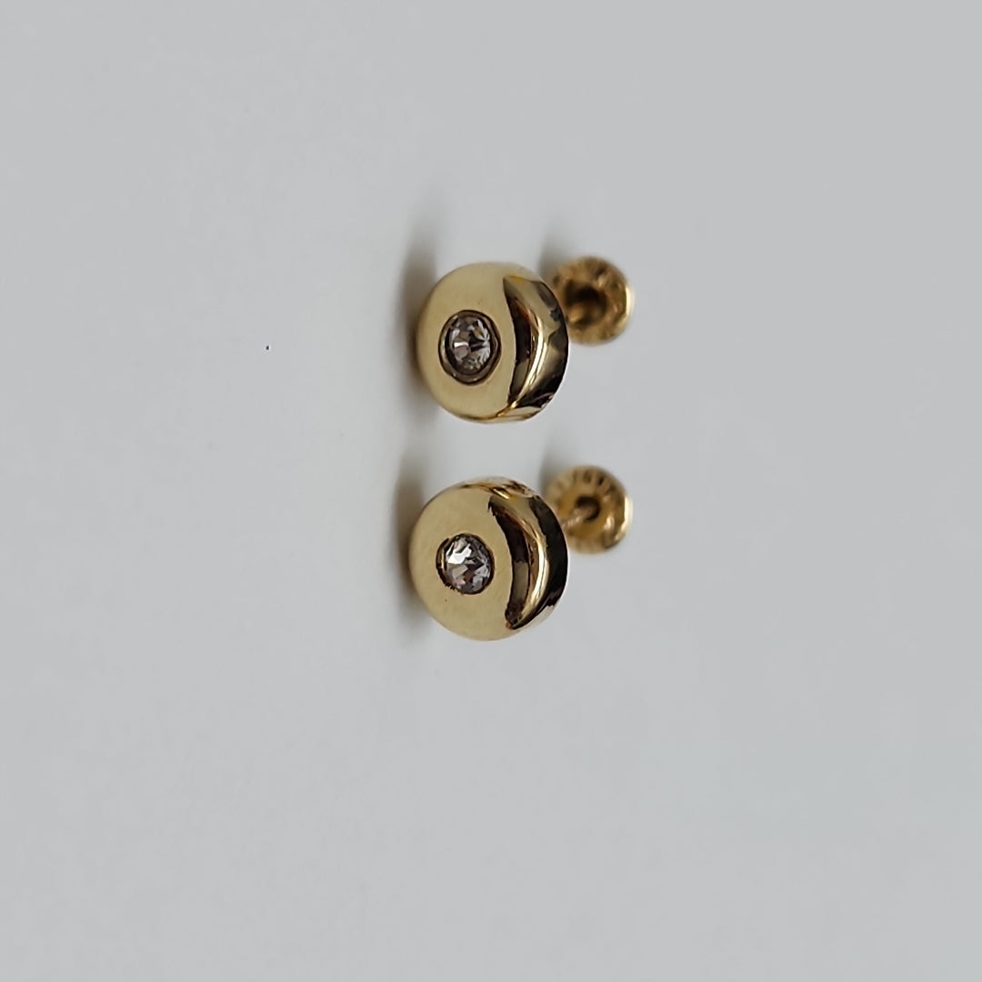 BROQUELES BROQUEL C CIRCONIA 14K 0.27 GR (NUEVO)