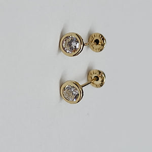 BROQUELES BROQUEL C CIRCONIA 14K 0.1501 GR (NUEVO)