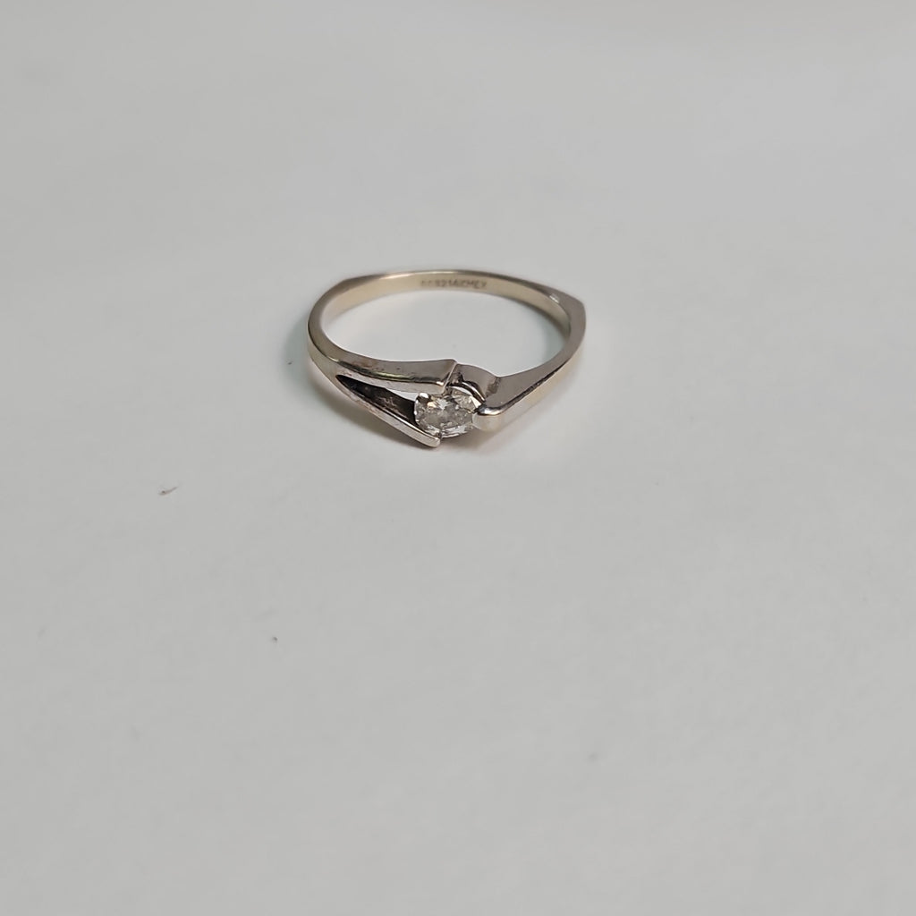 ANILLITO ORO BLANCO 14 K 2,30 GRMS (SEMINUEVO)