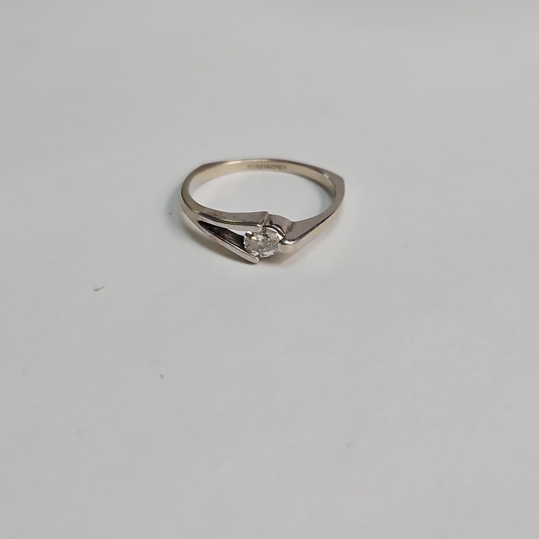 ANILLITO ORO BLANCO 14 K 2,30 GRMS (SEMINUEVO)