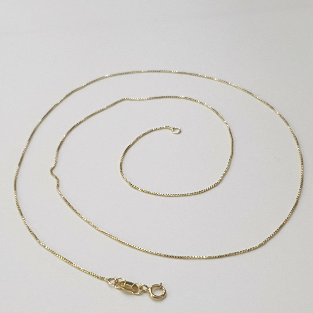 CADENA VENECIANO 14K 55 CM 1.8 GR (NUEVO)