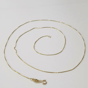 CADENA VENECIANO 14K 55 CM 1.8 GR (NUEVO)