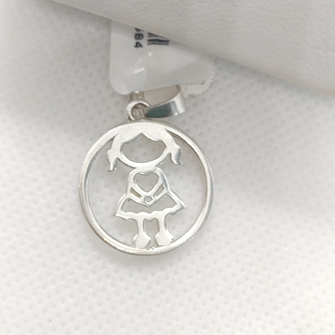 DIJE NIÑA PLATA .925 2.1 GR (NUEVO)