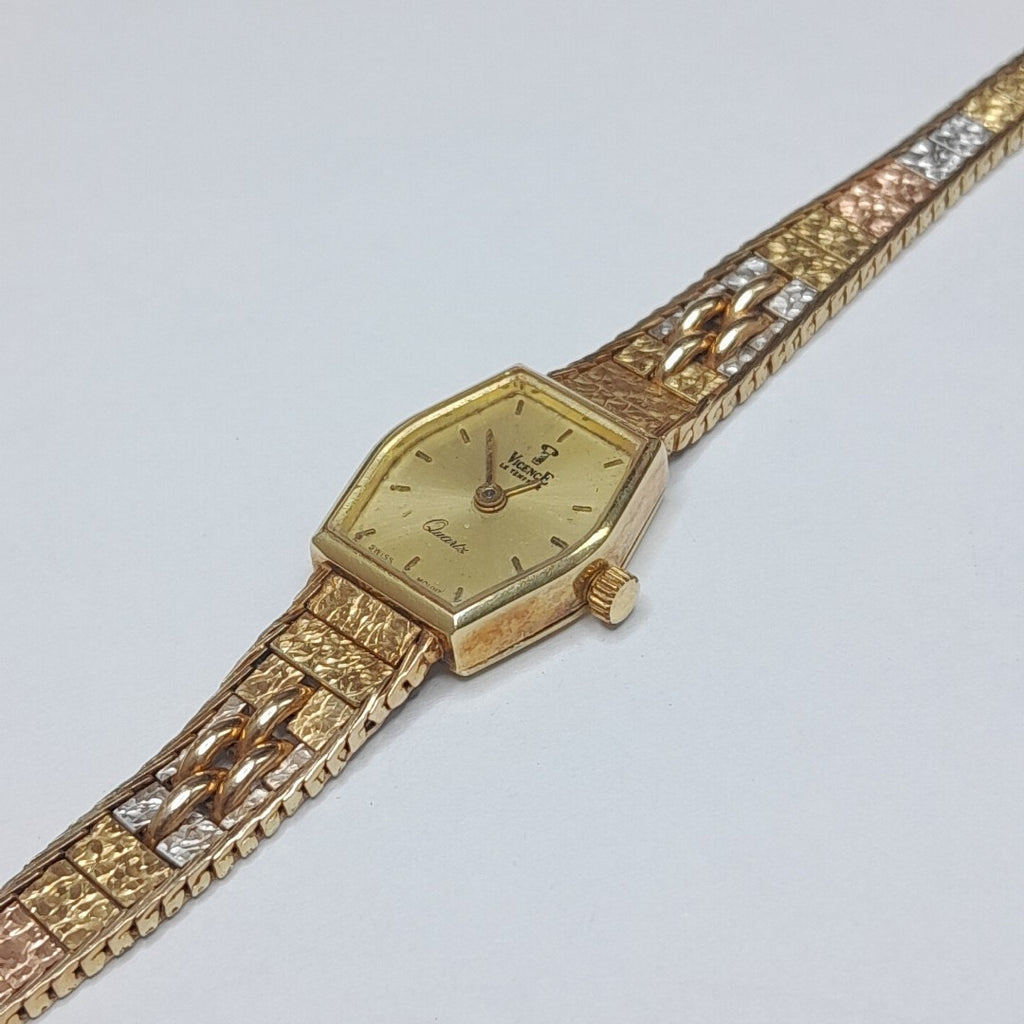 RELOJ CAJA Y PULSO ORO ORO 14 K 20.8 GRMS (SEMINUEVO)