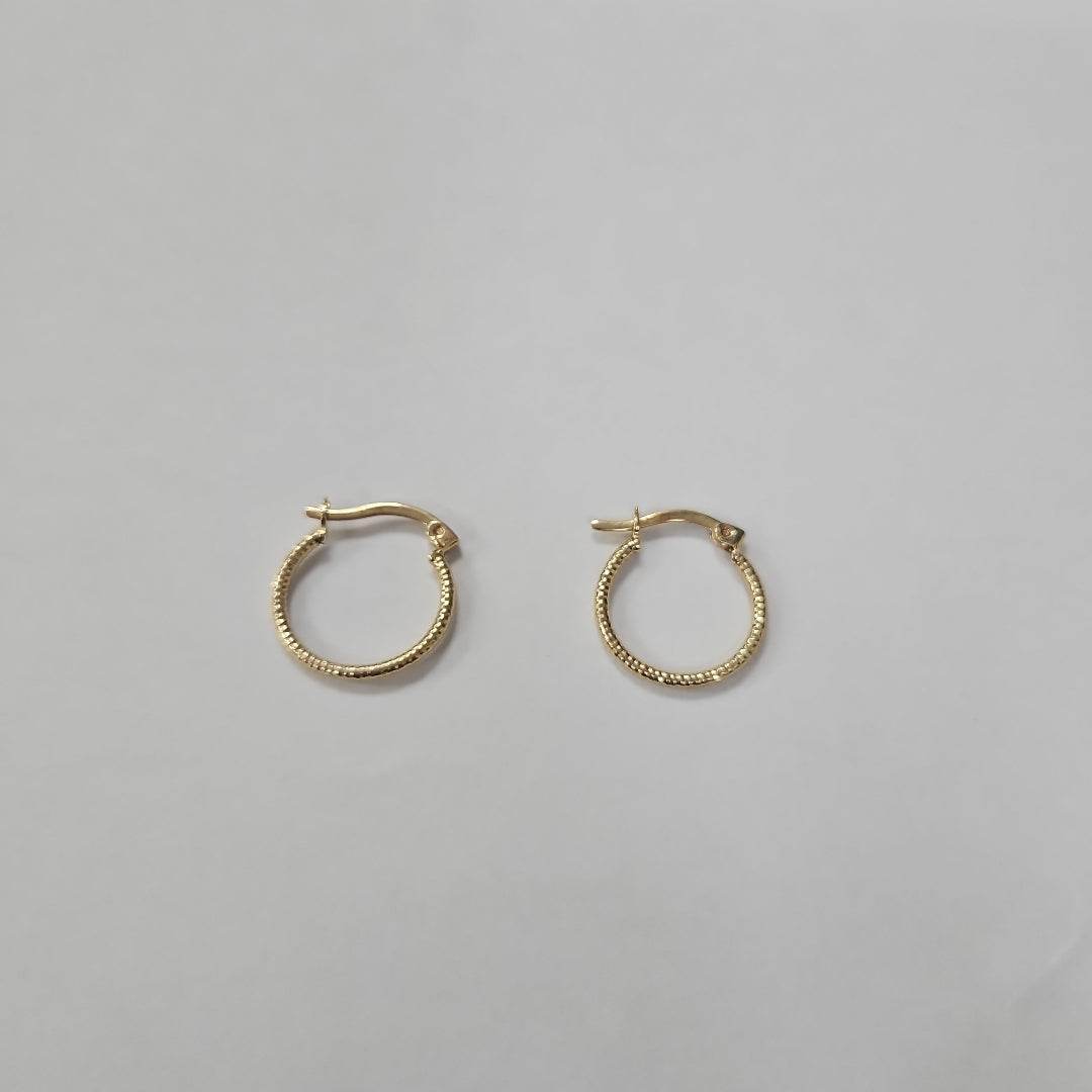 ARRACADAS PAR ORO 10 K 1.1 GRMS (SEMINUEVO)