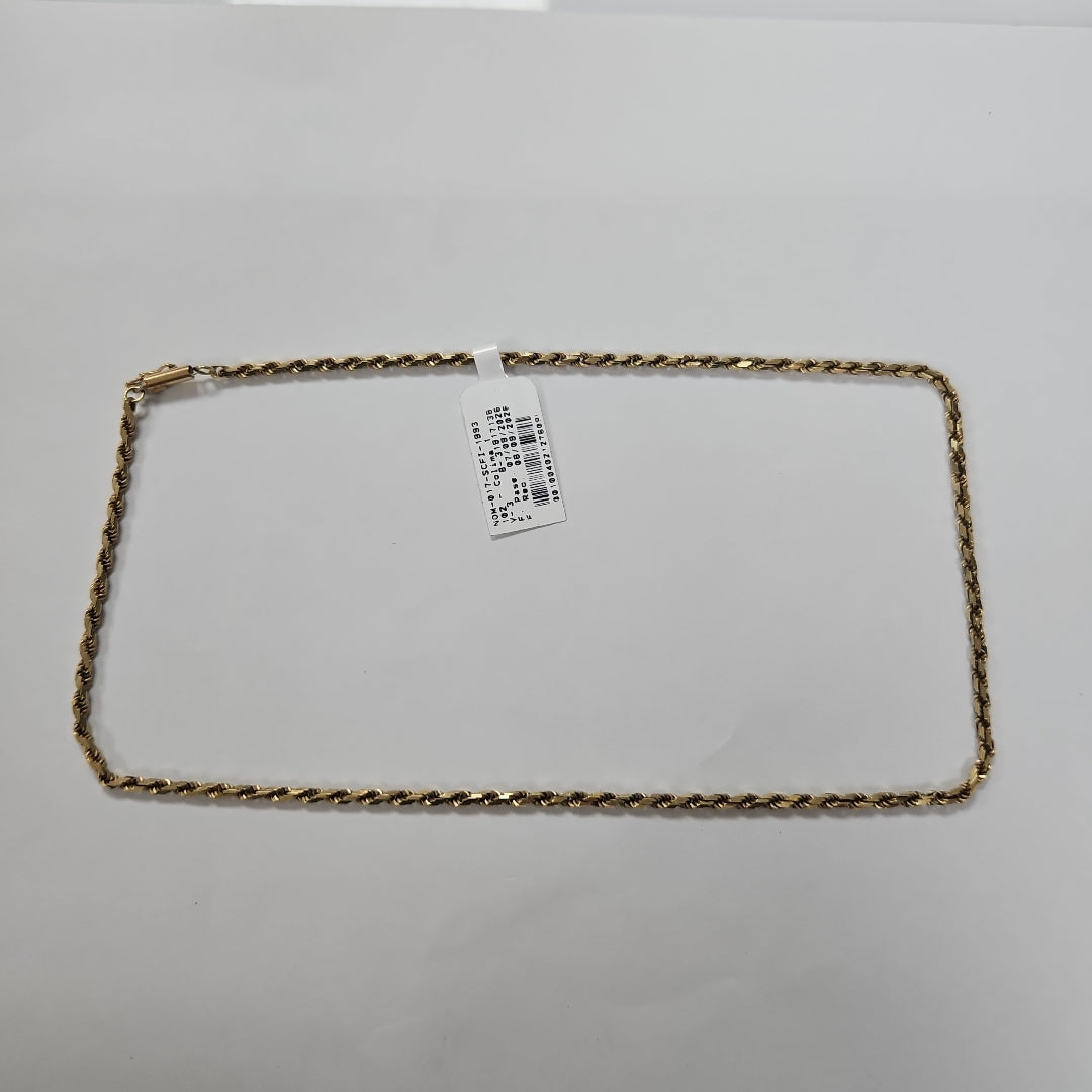 CADENA ORO 14 K 14.2 GRMS (SEMINUEVO)