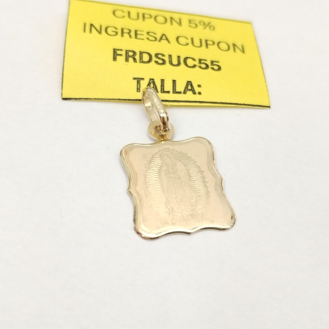 MEDALLA RELIGIOSA ORO 14 K 0,90 GRMS (SEMINUEVO)