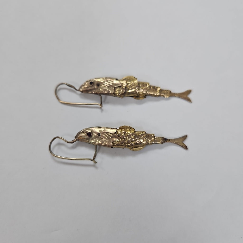 ARETES PAR ORO 8 K 3.2 GRMS (SEMINUEVO)