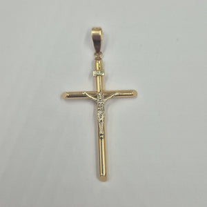 CRUCIFIJO ORO 14 K 2.1 GRMS (SEMINUEVO)