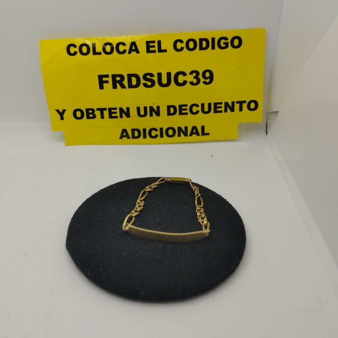 ESCLAVA ORO 10 K 3.3 GRMS (SEMINUEVO)