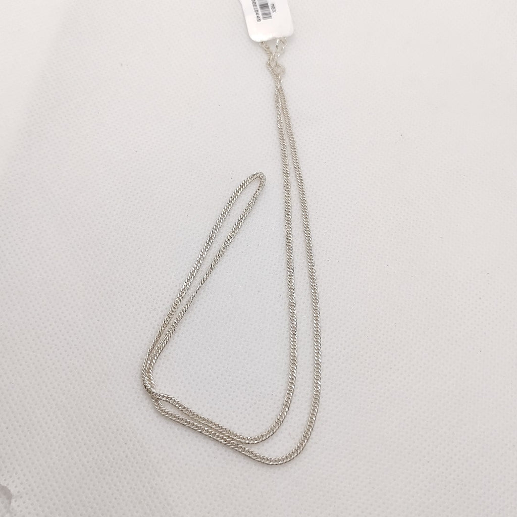 CADENA BARBADA PLATA .925 50 CM 4.12 GR (NUEVO)