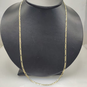 CADENA 3X1 14K 55 CM 5 GR (NUEVO)