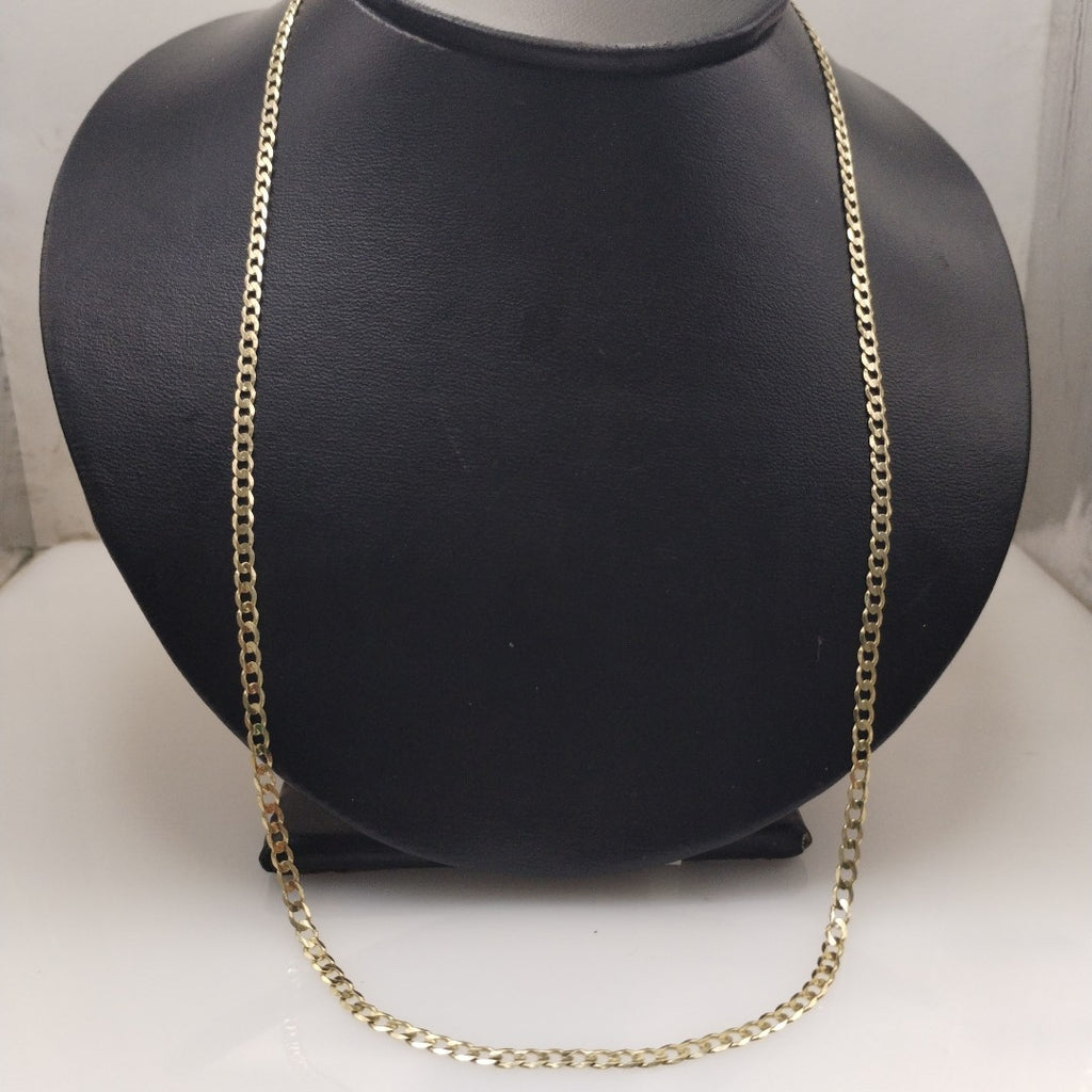 CADENA TEJIDO BARBADA 14K 60 CM 8.9 GR (NUEVO)