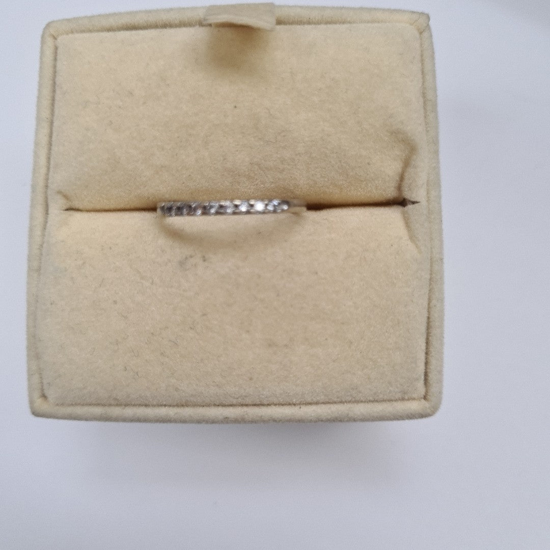 ANILLITO ORO,ORO BLANCO 14 K 1,00 GRMS (SEMINUEVO)