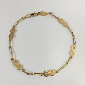 PULSERA ORO 18 K 3.8 GRMS (SEMINUEVO)