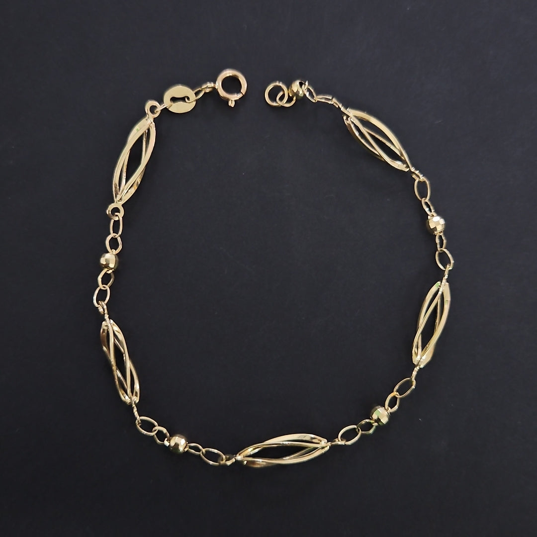 PULSERA ESPECIAL 14K 18 CM 2.1 GR (NUEVO)