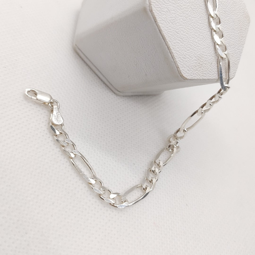 PULSERA 3X1 PLATA .925 18 CM 5.53 GR (NUEVO)