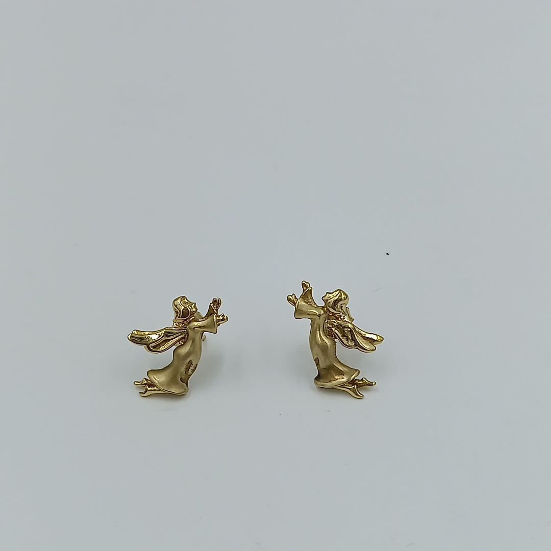 ARETES PAR ORO 14 K 2,80 GRMS (SEMINUEVO)