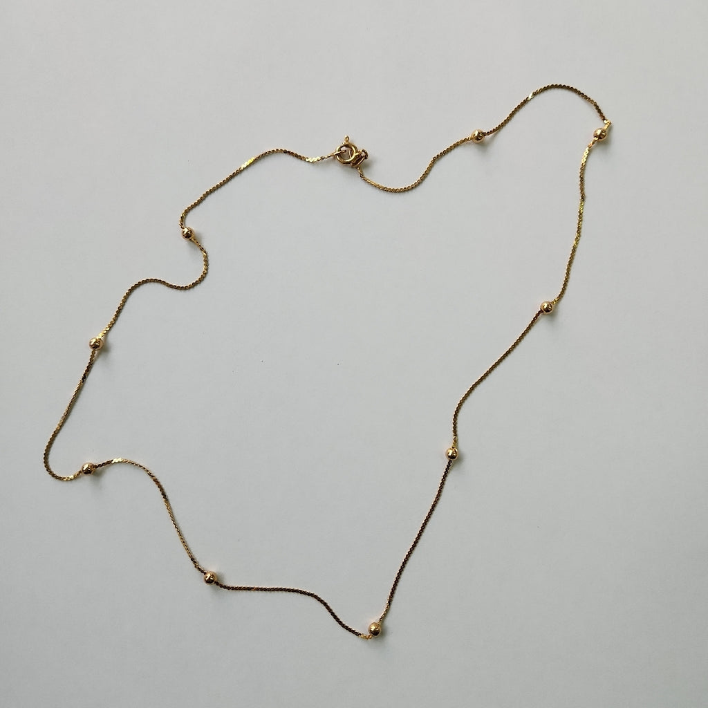 GARGANTILLA ORO 14 K 3,50 GRMS (SEMINUEVO)