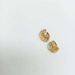 ARETES PAR ORO 14 K 2.6 GRMS (SEMINUEVO)