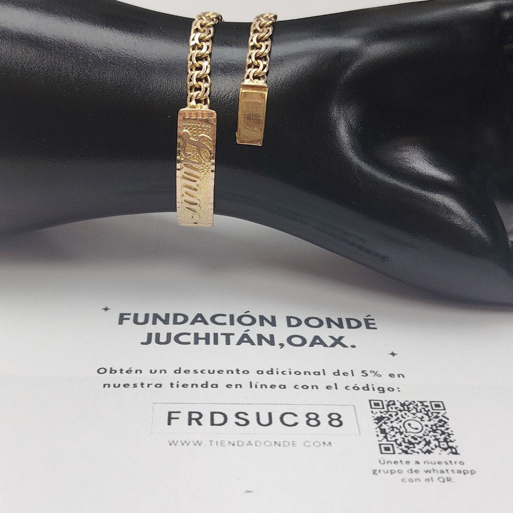 ESCLAVA ORO 10 K 8,10 GRMS (SEMINUEVO)