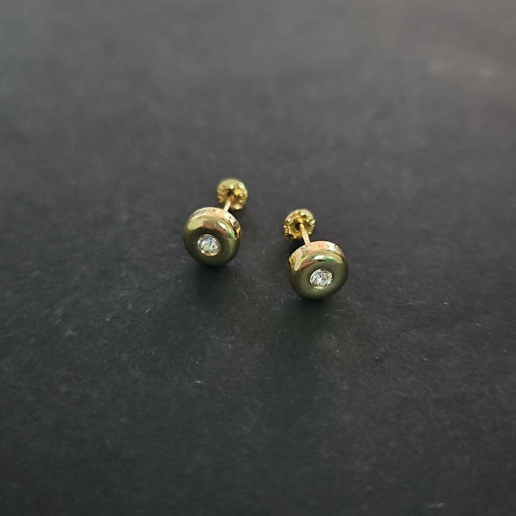 BROQUELES BROQUEL C CIRCONIA 14K 0.27 GR (NUEVO)