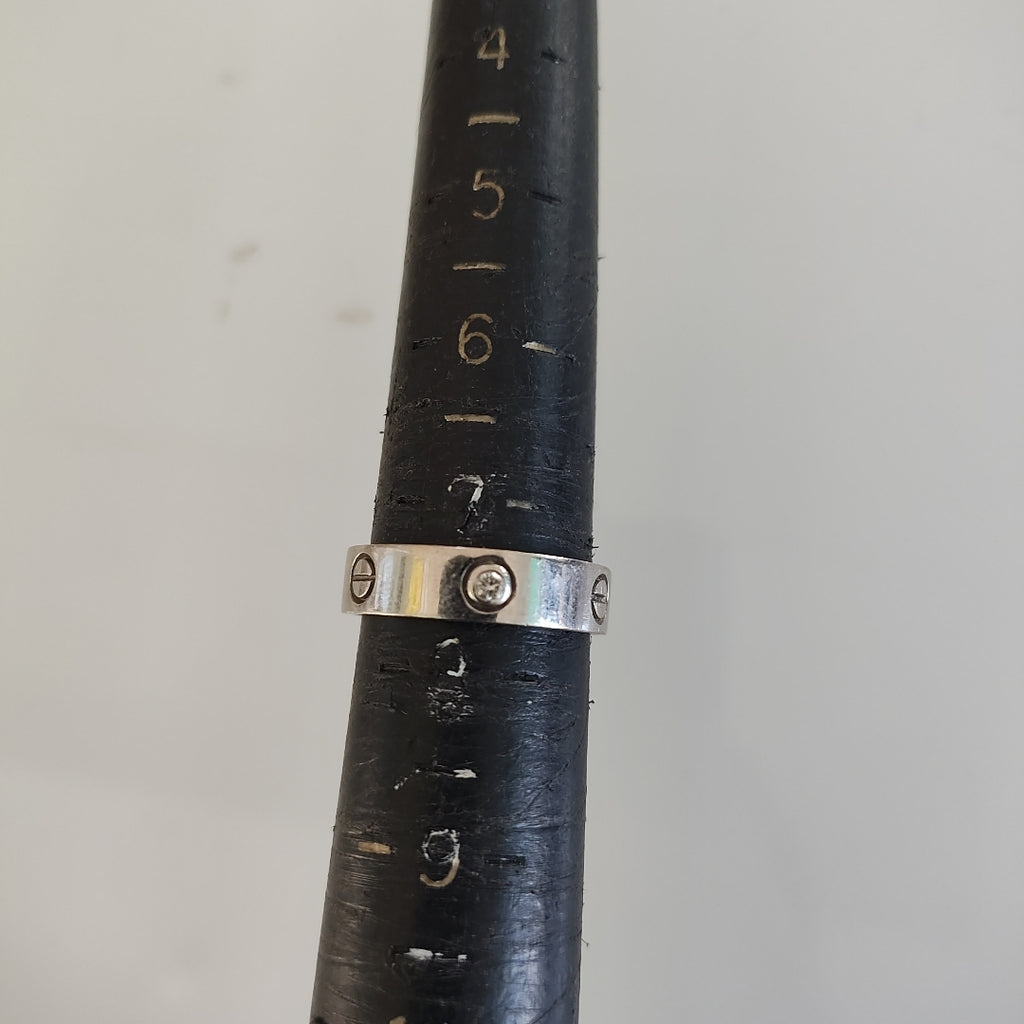 ARGOLLA ORO, ORO BLANCO 14 K 5.5 GRMS (SEMINUEVO)