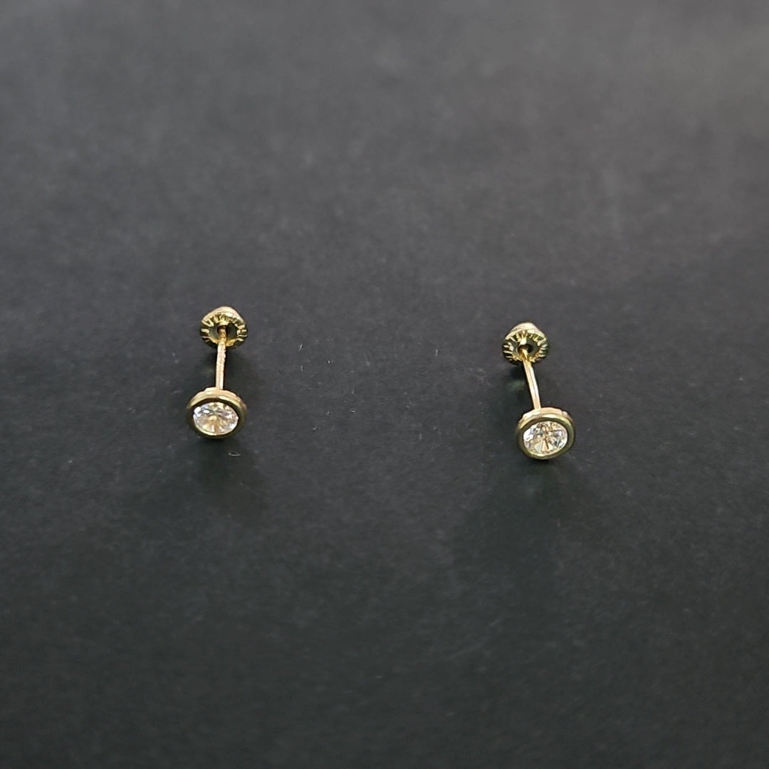 BROQUELES BROQUEL C CIRCONIA 14K 0.1501 GR (NUEVO)