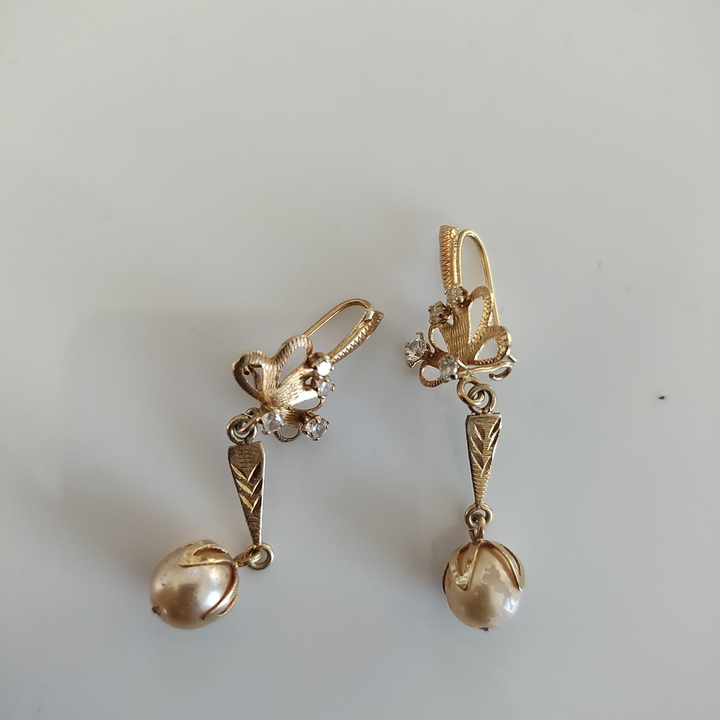 ARETES PAR ORO 10 K 3,60 GRMS (SEMINUEVO)