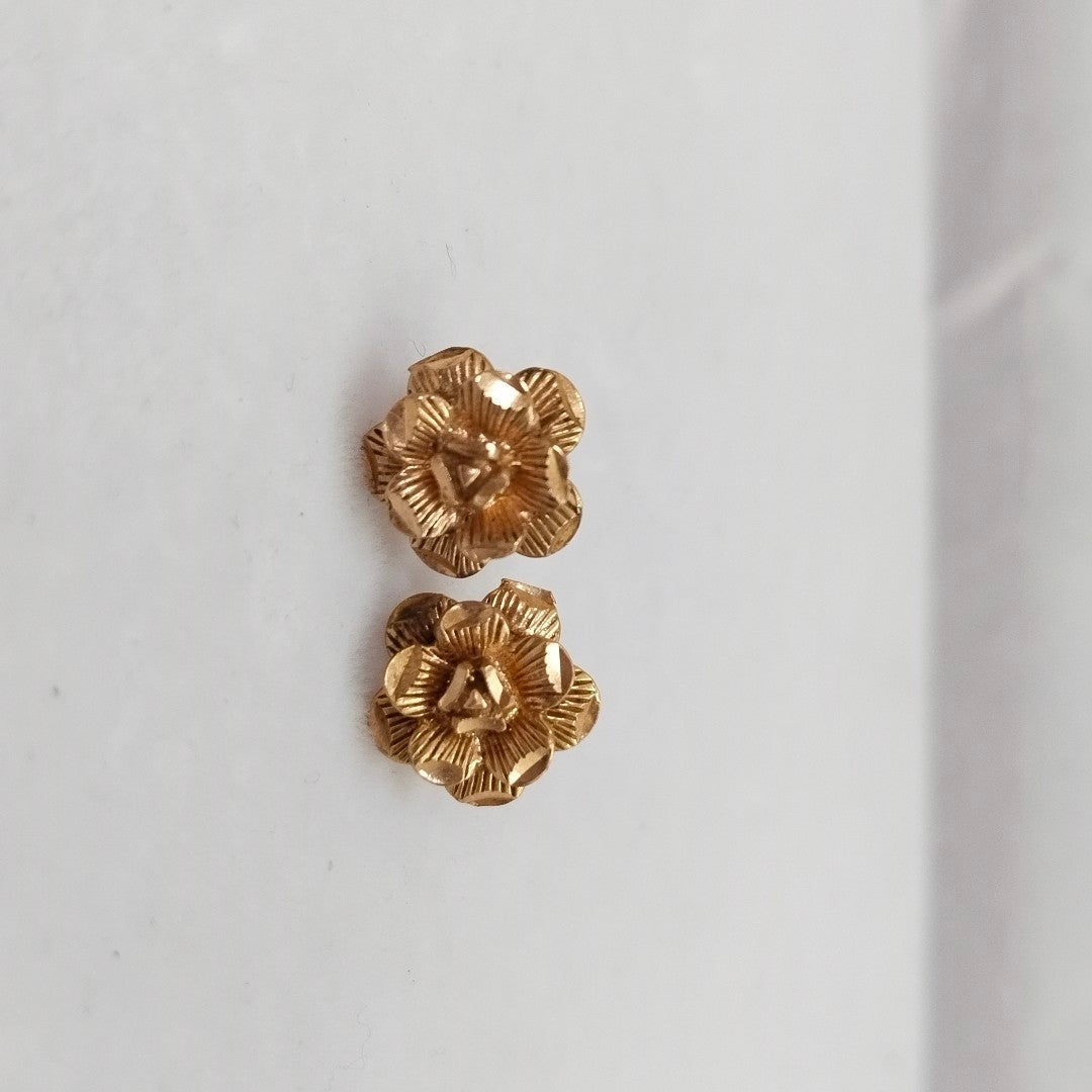 ARETES PAR ORO 14 K 2.2 GRMS (SEMINUEVO)