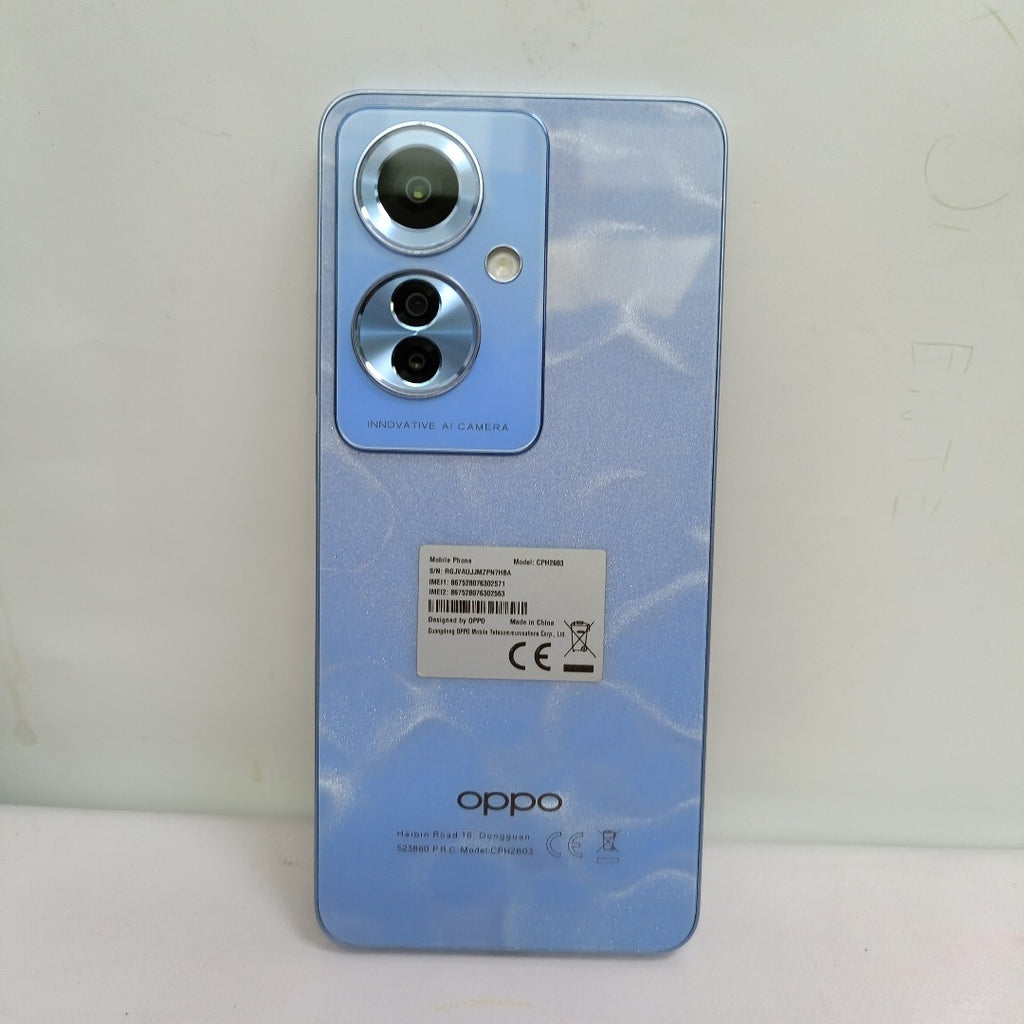 CELULAR OPPO RENO11F 5G CPH2603 (2024) 256 GB 8 GB RAM (SEMINUEVO)