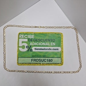 CADENA ORO 14 K 14.5 GRMS (SEMINUEVO)