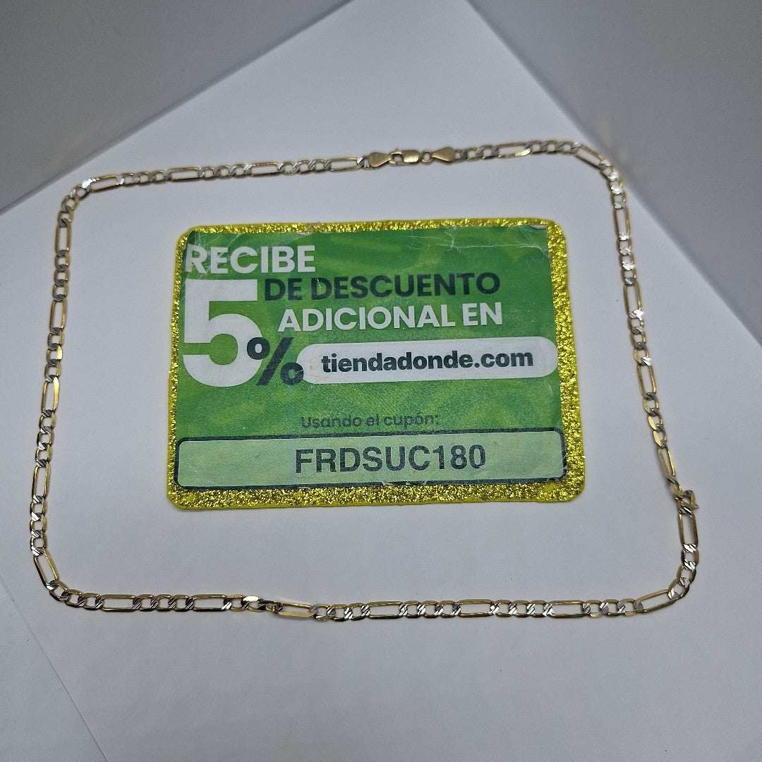 CADENA ORO 14 K 15 GRMS (SEMINUEVO)