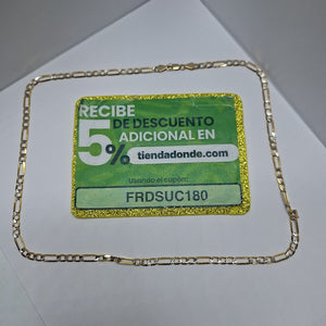 CADENA ORO 14 K 15 GRMS (SEMINUEVO)