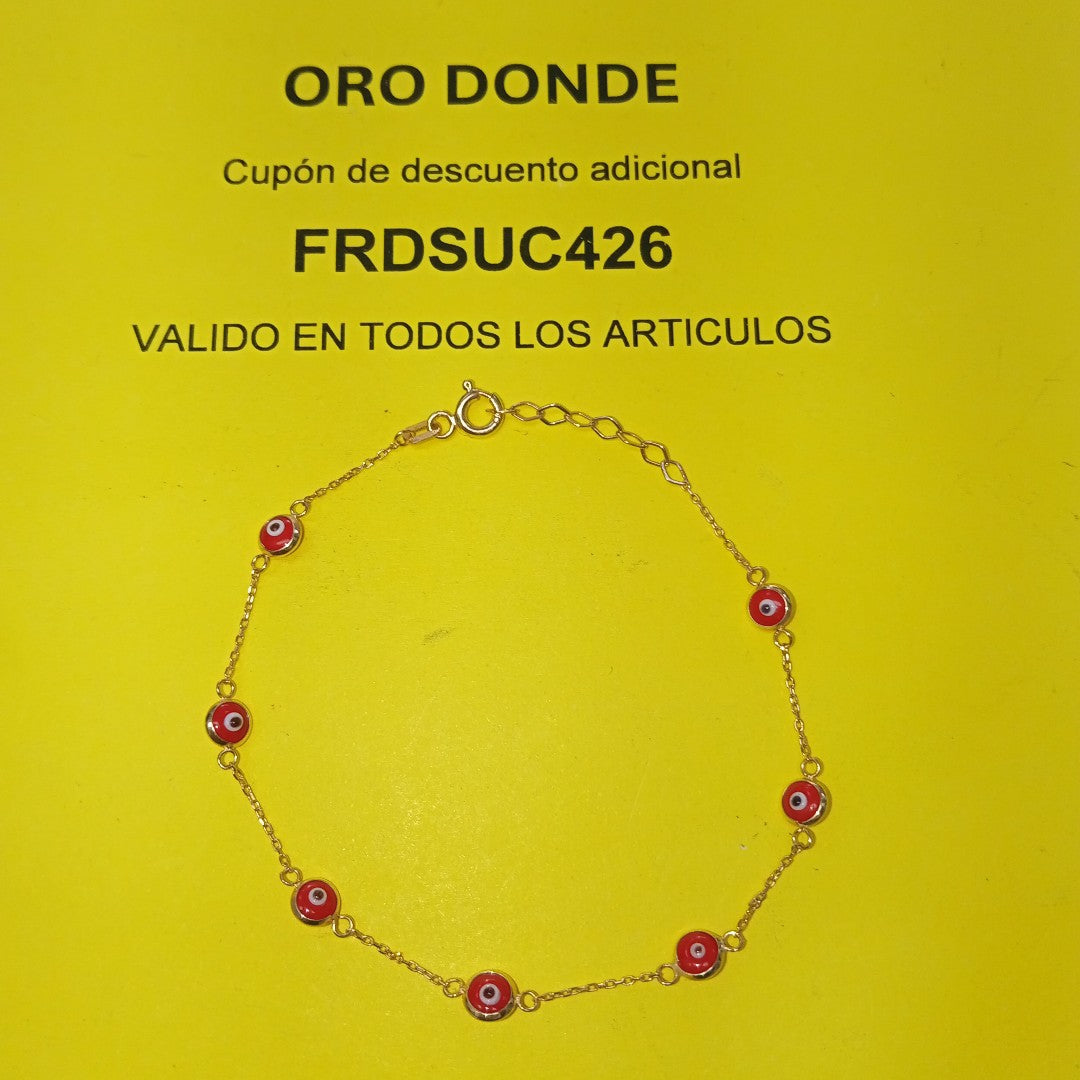 PULSERAS DAMA ORO 14K 1.3 (NUEVO)