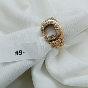 ANILLO ORO 14 K 6,30 GRMS (SEMINUEVO)