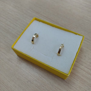 ARETES PAR ORO 14 K 1,20 GRMS (SEMINUEVO)