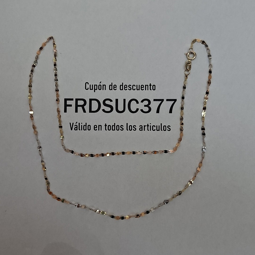 CADENA ORO 10 K 1.3 GRMS (SEMINUEVO)