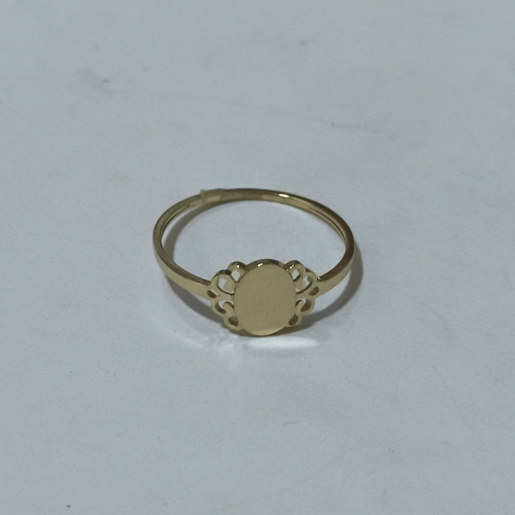 ANILLOS ANILLITO 10K TALLA 9 1 GR (NUEVO)