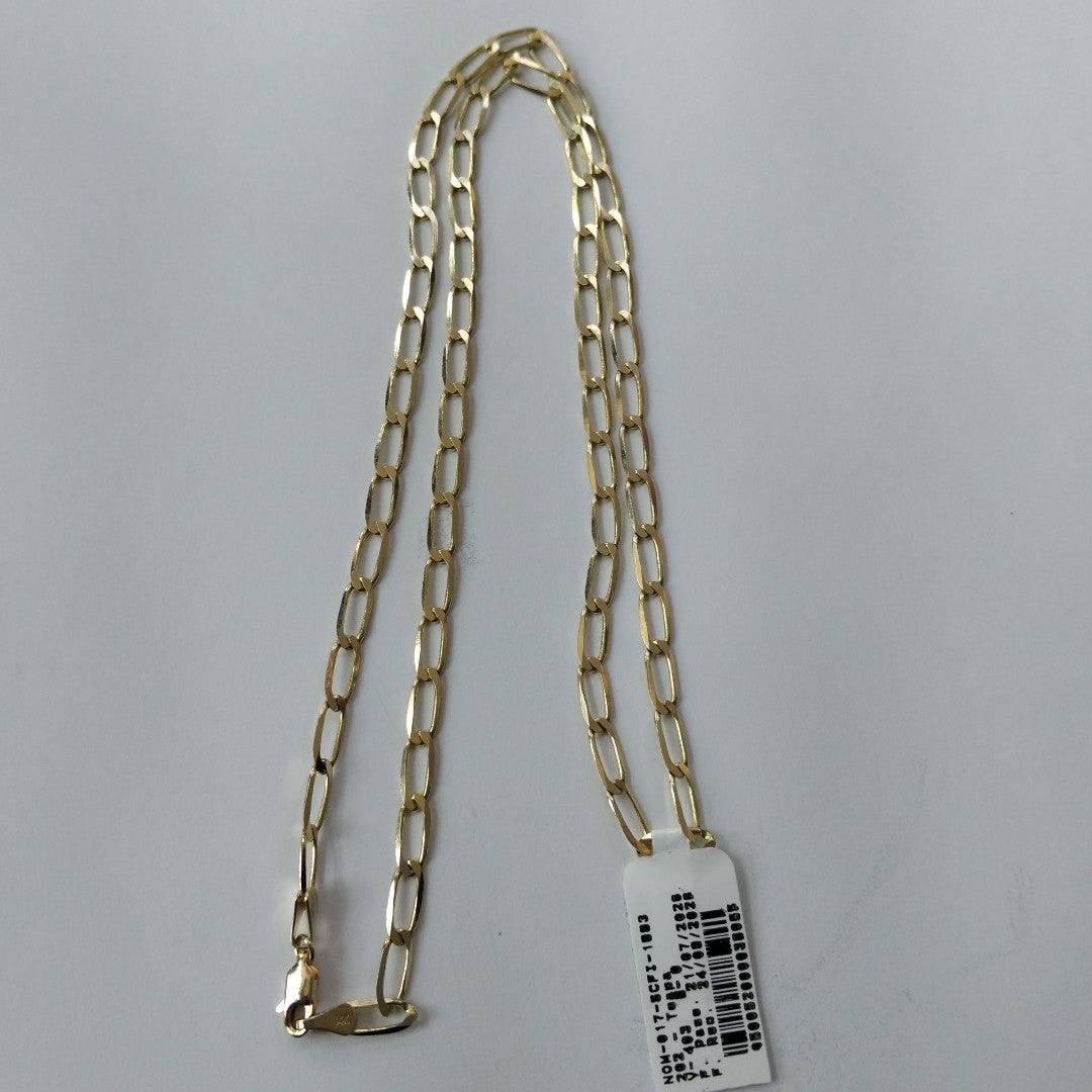 CADENA ESLABON 14K 60 CM 11.9 GR (NUEVO)