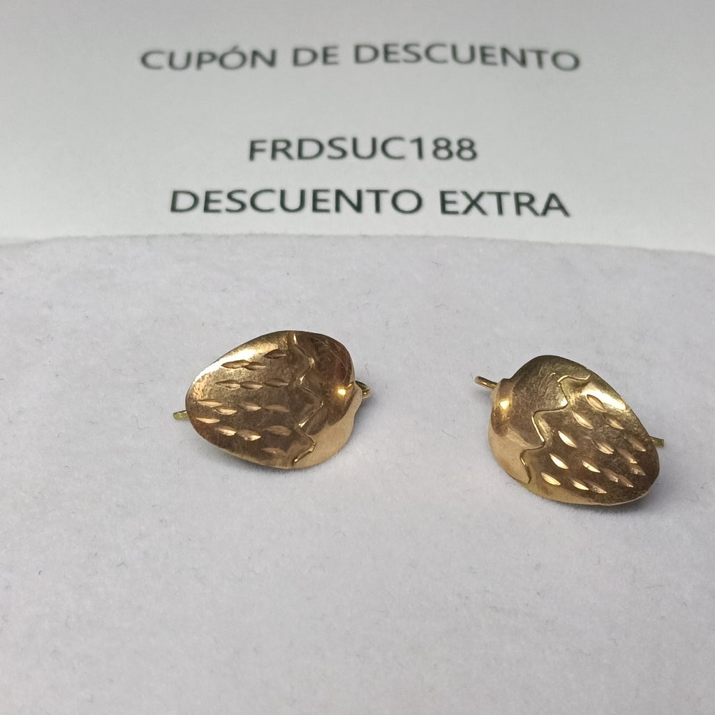 ARETES PAR ORO 10 K 1.9 GRMS (SEMINUEVO)
