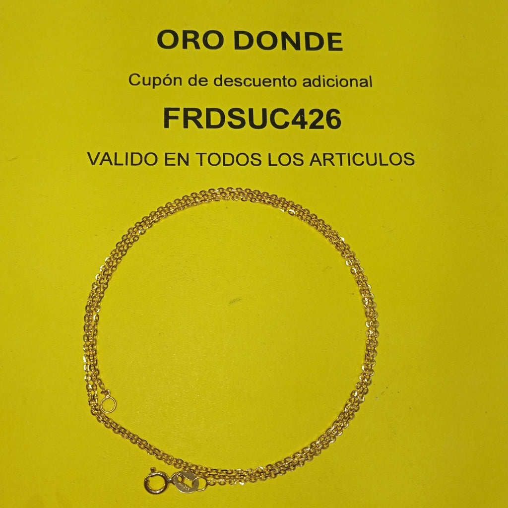 CADENAS ESPECIAL ORO 14K 1.3 (NUEVO)