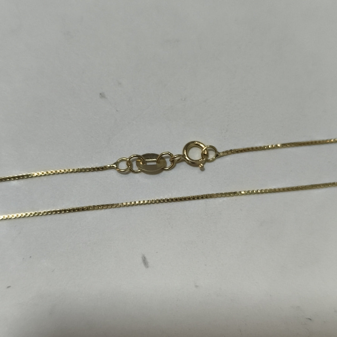 CADENA VENECIANO 14K 55 CM 1.7 GR (NUEVO)